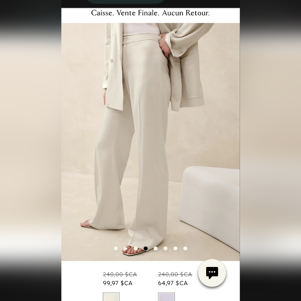 Banana Republic Satin pants